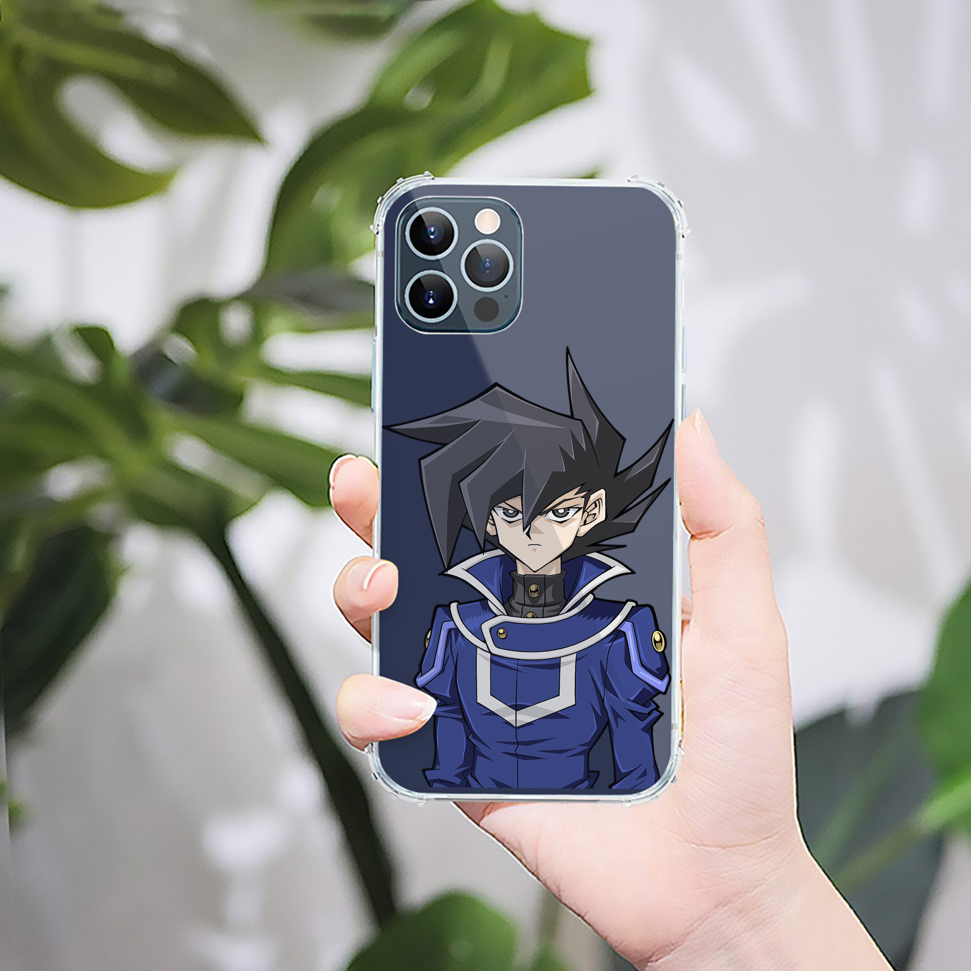 （画像用） 遊☆戯☆王 Yu-Gi-Oh! 【iPhone 12シリーズ対応】透明スマホケース（クリアソフトケース）